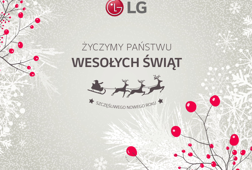 Wesołych Świąt od LG!