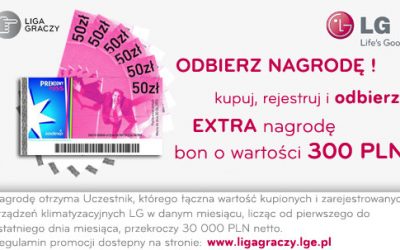 Odbierz nagrodę – bon o wartości 300 PLN