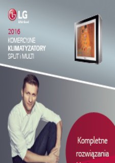 Nowy katalog klimatyzacji komercyjnej, split, multi 2016