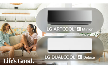 Cashback do 400 zł na klimatyzatory LG AI