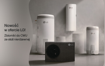 Zbiorniki do CWU już w ofercie. Skanuj je także w LG All Stars